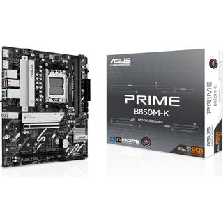 ASUS PRIME B850M-K Bundkort - AMD B850 - AMD AM5 socket - DDR5 RAM - Micro-ATX