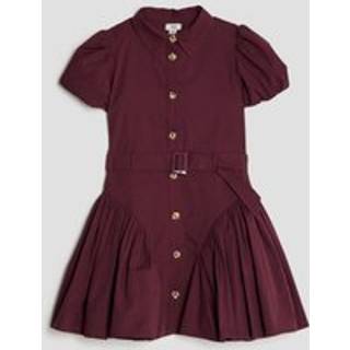 River Island River Island skjortekjole med pufærmer og kanvas - 128134cm