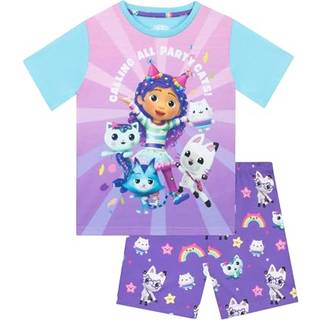 Character Character Purple Gabbys Dollhouse Short Pyjamas Set