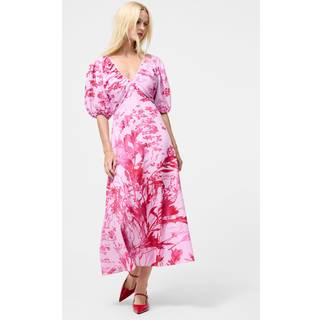 French Connection French Connection Isla Odette Twist Neck Tea Dress - 38