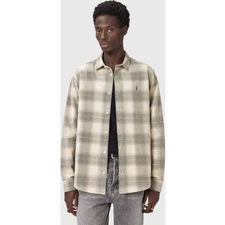 All Saints AllSaints Cream Yuki Long Sleeve Shirt - XX-Large