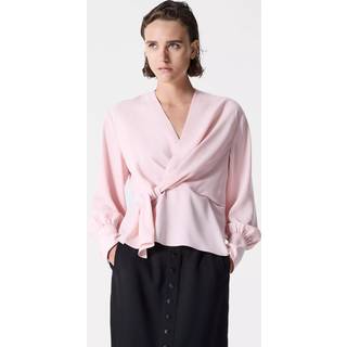 French Connection French Connection Laurel Crepe Peplum Top - 44
