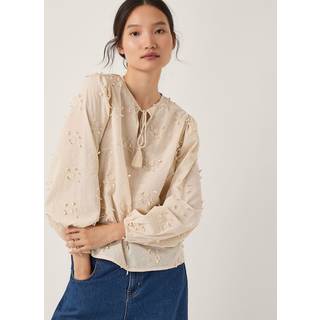 Monsoon Monsoon Pascale bluse med blomsterprint og applikation
