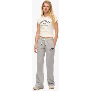 Superdry Superdry Grey Athletic Embroidered Flare Joggers