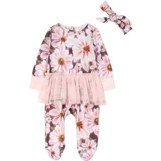 Angel & Rocket Angel & Rocket Pink Fleur Tutu Babygrow