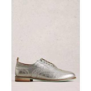 White Stuff White Stuff Silver Thistle Lace Up Brogues - eu37