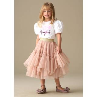 Angel & Rocket Angel & Rocket Pink Esther Maxi Ballerina Tulle Skirt - 116122cm