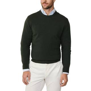 HACKETT Herren Pullover grün unifarben