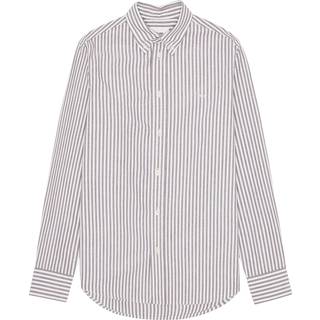 NN07 Colby Oxford Shirt Brown/White