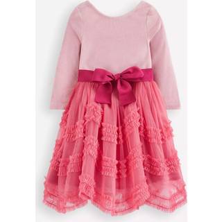Boden Boden Pink Velour Tulle Ballet Dress - 98-104cm (3-4 Years)