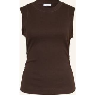Reiss Reiss Trudy Ribbet Ruched Waist Vest