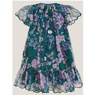 Monsoon Monsoon Blue Baby Wildflower Swing Dress - 6268cm
