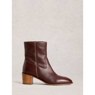 White Stuff White Stuff Brown Izzy Block Heel Ankle Boots