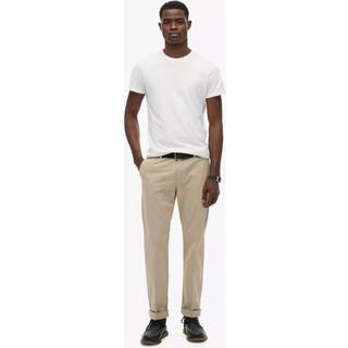 Superdry Superdry Brown Premium Regular Chinos Trousers