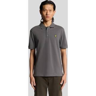 Lyle And Scott Plain Polo T Shirt Grey