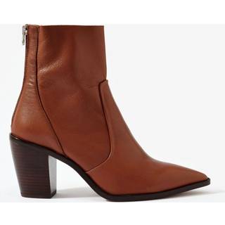 Mint Velvet Mint Velvet Brown Amy Tan Leather Ankle Boots