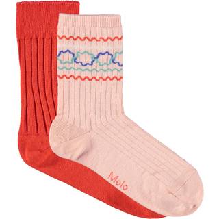 Molo Strømpe Nomi 2-pak - Lyserød