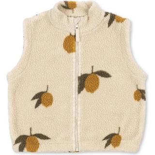 Konges Sløjd Vest Jody Teddy Grande Citron - Creme