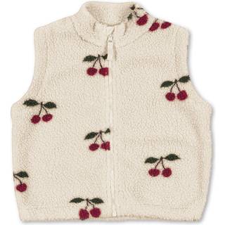 Konges Sløjd Vest Jody Teddy Grande Cerise - Flerfarvet