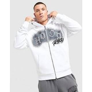 Hoodrich Iron V2 Full Zip Hoodie, Hvid - XS