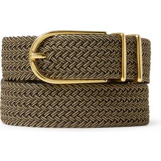 Saddler Læderbælte Mangola - Grøn