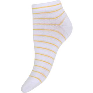 Conmé Strømper Sneaker stripe - Hvid