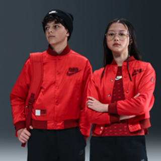 Nike x LEGO® Collection-basketballjakke til større børn - rød