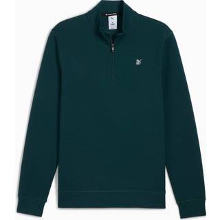 PUMA x REIGNING CHAMP CLOUDSPUN Fleece Quarter-Zip Top Men, Sport, Green Terrain, 3XL