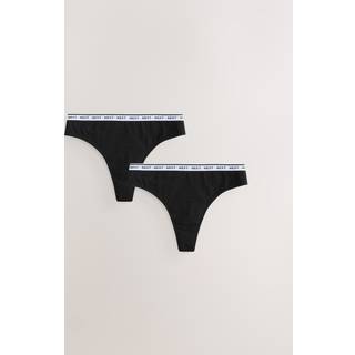 Next Black/Berry Period All Over Lace Knickers 2 Pack