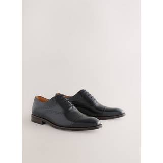 Next Black Oxford Toecap Shoes - uk12eu47