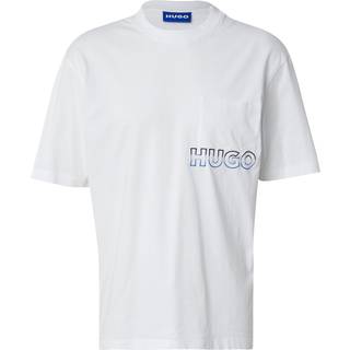 T-shirt i bomuldsjersey med broderet ombré-logo
