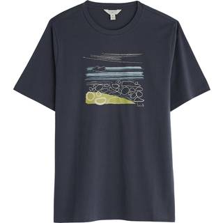 Seasalt Cornwall Seasalt Cornwall Grey Midwatch Cotton T-Shirt