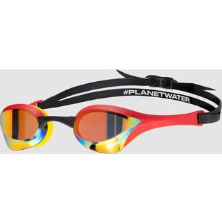 Arena Elite svømmebriller - Cobra Ultra SWIPE Mirror - Rød/guld (Limited 2025)