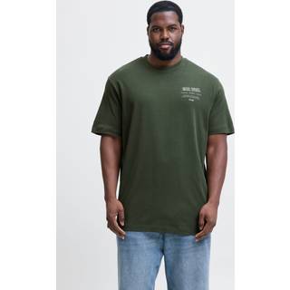 Plus Size Back Printet T-shirt