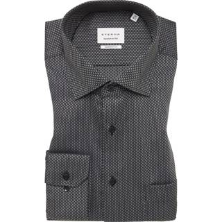 COMFORT FIT Shirt in anthracite structured