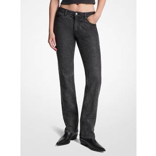 MK Stretch Denim Cigarette Jeans - Grey - Michael Kors - EU 42