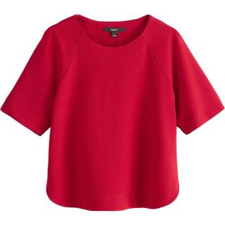 Next Berry Red Short Sleeve Boxy T-Shirt