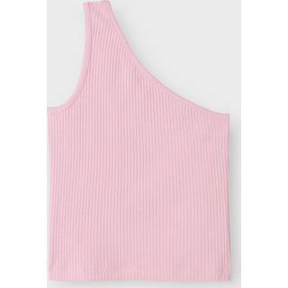 Jolone Oneshoulder Short Top, Cameo Pink, 134-140 cm