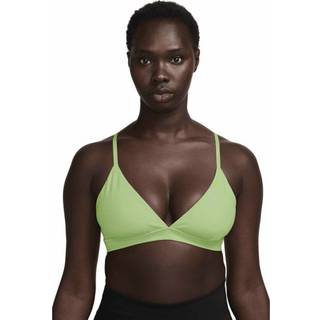 Nike Form Triangle-sports-bh uden indlæg og med stropper og let støtte til kvinder - gul - S
