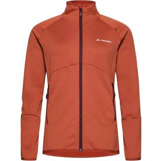 Vaude Women's Monviso Fleece Full Zip Jacket II Fleecejakke Damer størrelse 40 farve rød