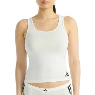 Adidas Sport Active Essentials 3 Stripes Tank Top - White - X-Large