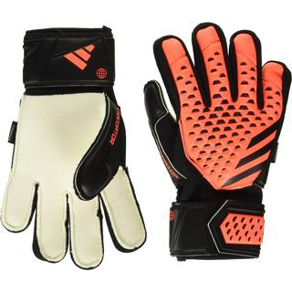 adidas unisex-voksne match fingersave rovdyr m?lmand handsker solorange/sort/sort 10
