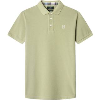 Hackett Hackett Classic Fit Kortærmet Madras-poloshirt med kant - XX-Large