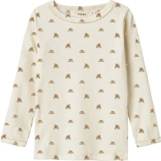Slim Fit Top Med Lange Ærmer