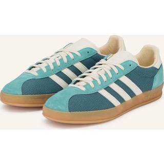 adidas Gazelle Indendørs Pro sko - Preloved Teal / Off White / Warm Sandstone - 41 1/3