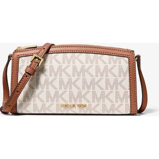 MK Jet Set Medium Signature Logo Crossbody Bag - Natural - Michael Kors - ONE SIZE