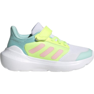 adidas adidas White/Mint/Yellow Tensaur Run 2.0 Hook and Loop Kids Trainers