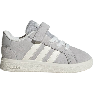 adidas adidas Grey Grand Court 2.0 Elastic Lace Infant Trainers