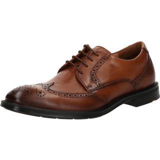 LLOYD Herren Brogue braun, cognac Glattleder