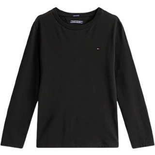 Tommy Hilfiger Tommy Hilfiger Black Basic Long Sleeve Top